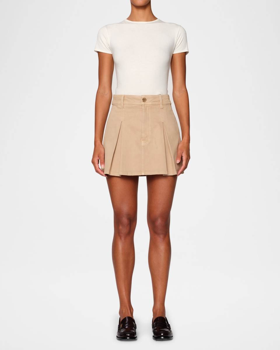 Denim Utility Skirt